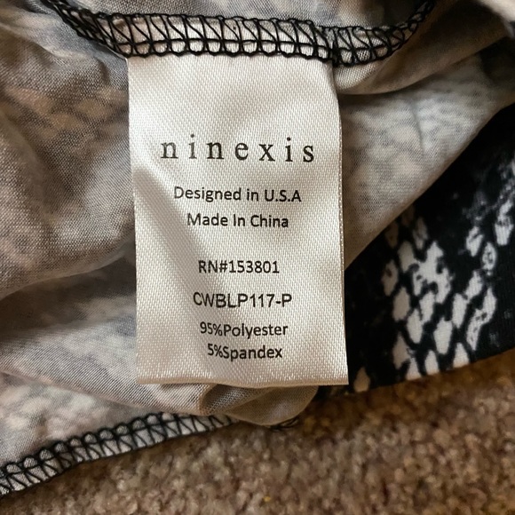 🆕 NINEXIS - Snake Print Light Weight Jogger - 2X - Picture 5 of 5